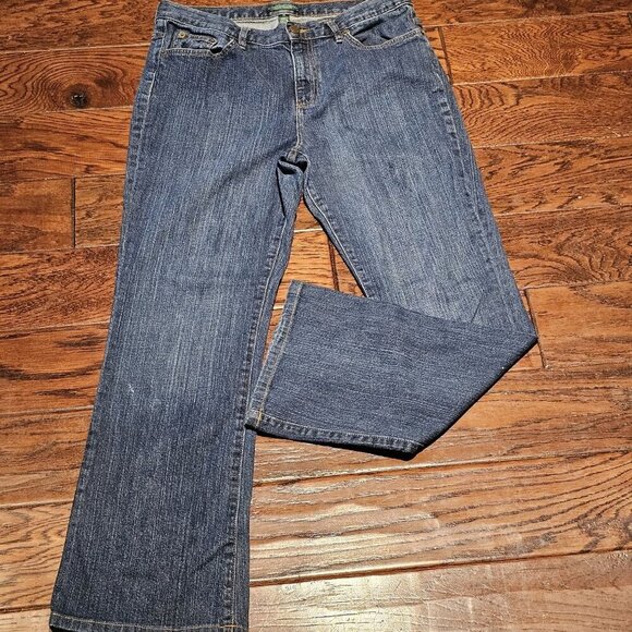 Lauren Jeans Co. Ralph Lauren Bootcut Woman's S 10 90's Denim Jeans Y2K R1441381 - Picture 10 of 10